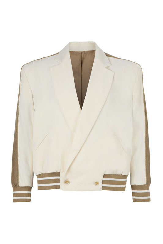 Classic Bombers Jacket "Montana's white"