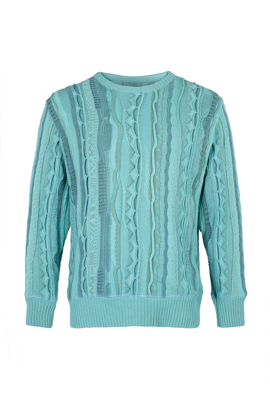 Crew Neck Pullover Knit