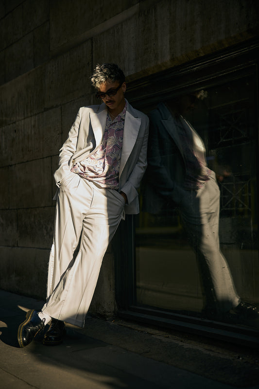 Classic Gabardine Trousers "Montana's Gray"